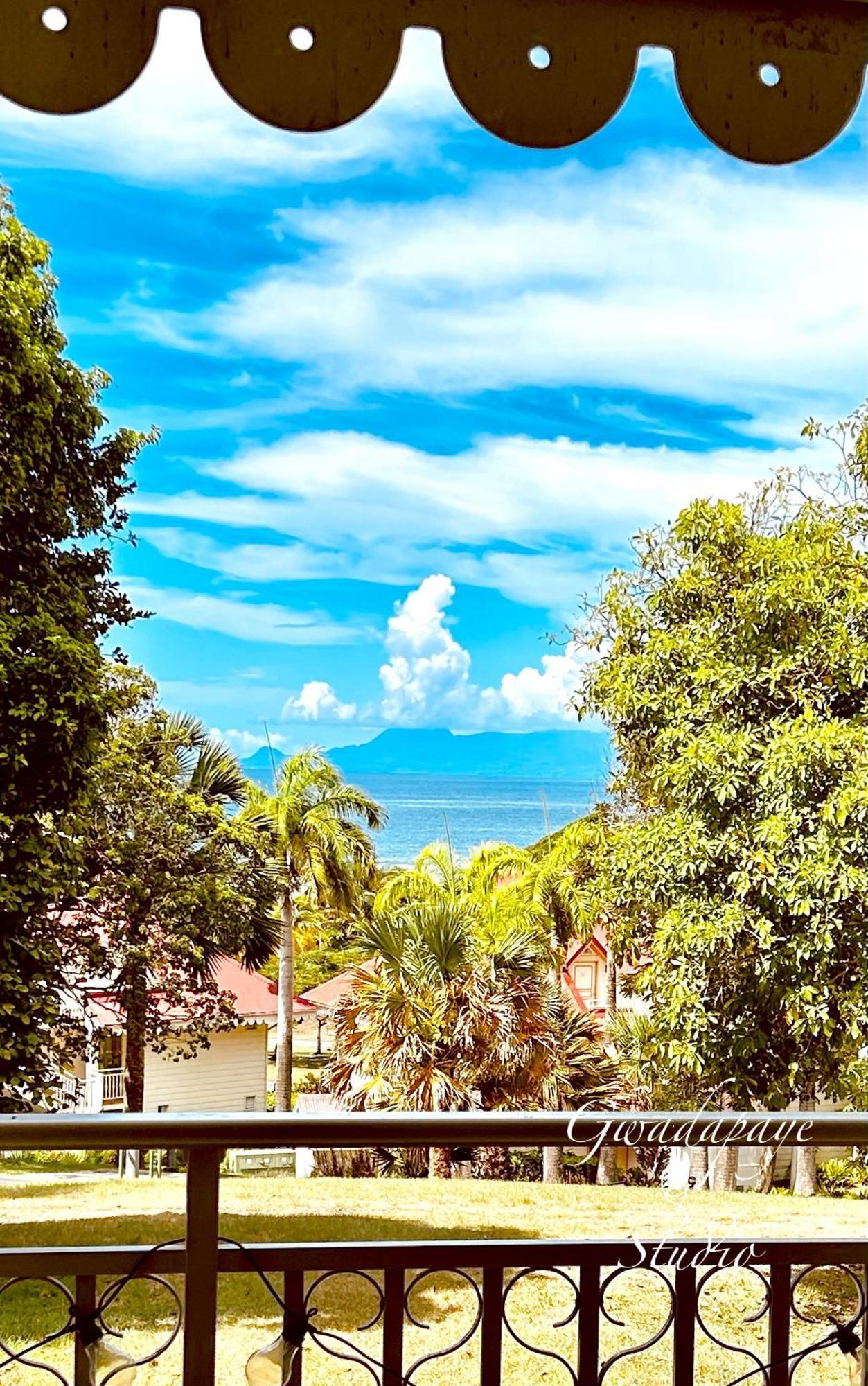 Vue Exclusive Mer Et Volcan, Village Vacances Avec Plage Et Piscine, Les Gwadastudios Sainte-Anne  Exterior photo